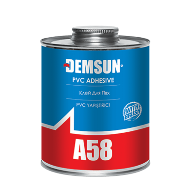 Demsun A58 Cement PVC Adhesive - Transparent (250ml) | S1236
