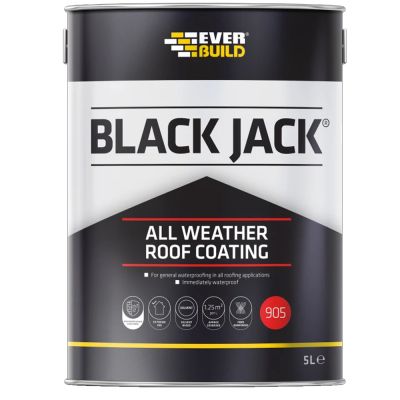 Everbuild 905 All Weather Roof Coating - Black