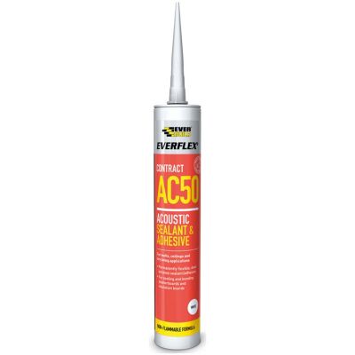 Everflex Contract AC50 Acoustic Sealant - White (380ml)