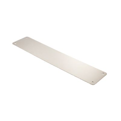 Atlantic Pre-Drilled Door Finger Plates - Satin Stainless Steel (350mm x 75mm) | T2537