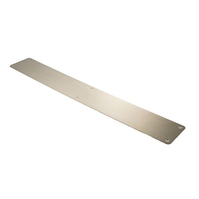 Atlantic Pre-Drilled Door Finger Plates - Satin Stainless Steel (650mm x 75mm) | T2541