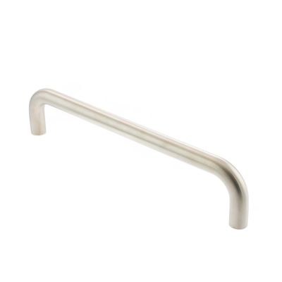 Atlantic D-Shaped Bolt Fix Round Pull Handle - Satin Stainless Steel (300mm x 19mm) | T2523