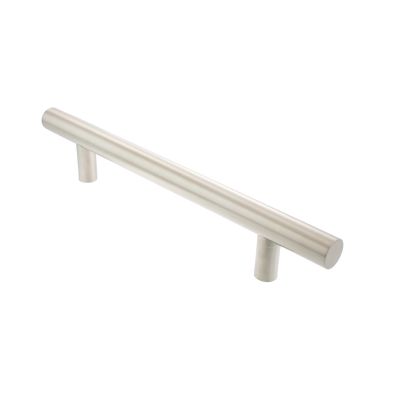 Atlantic T-Bar Bolt Fix Round Pull Handle - Satin Stainless Steel (450mm x 32mm) | T2511