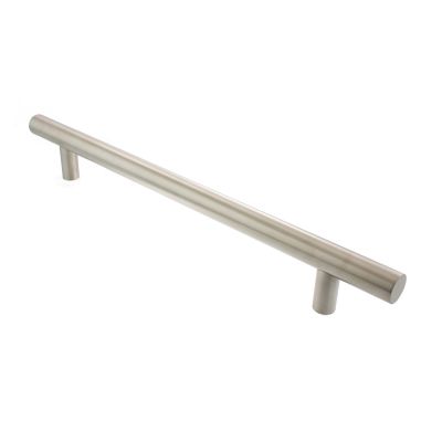 Atlantic T-Bar Bolt Fix Round Pull Handle - Satin Stainless Steel (600mm x 32mm) | T2513-1