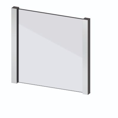 Glassline Balmero Juliet Balcony System without Glass - Anthracite RAL 7016 (17.5mm)