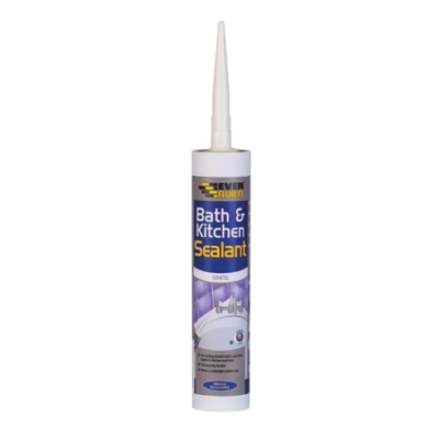 Everbuild Bath & Kitchen Sealant - White (290ml)