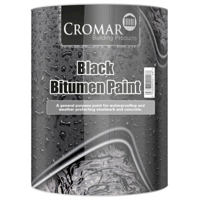 Cromar Black Bitumen Paint 