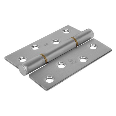 BLU HQ4 316 Stainless Steel Butt Hinge with Square Corners - Satin Stainless Steel | F3021