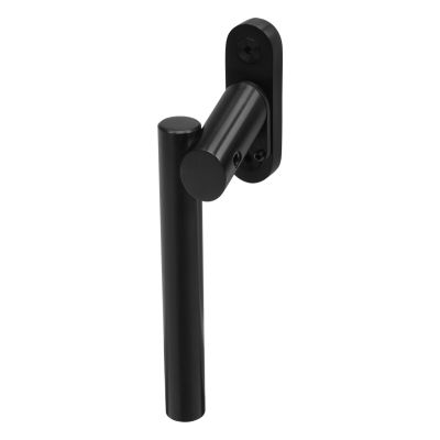 BLU SST87 316 Stainless Steel Cranked Window Espagnolette Handle - Satin Black (Left Hand) | F3185