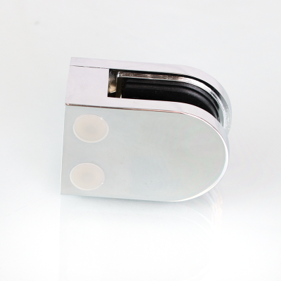 Dortech MOD 25 Flat Back D-Shaped Glass Clamp - Chrome | DC1008