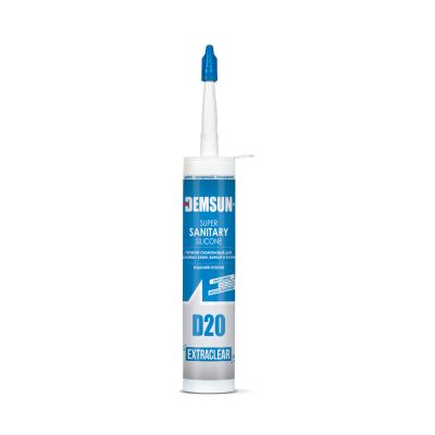 Demsun D20 Super Sanitary Silicone Sealant - Transparent (310ml) | S1214
