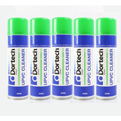 Pack of 5 Dortech Direct UPVC Cleaner Sprays (500ml)