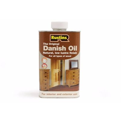 Rustins Danish Oil for Wood - Clear | R1042C