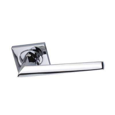 Eugene Door Lever Handle (Set) - Polished Chrome