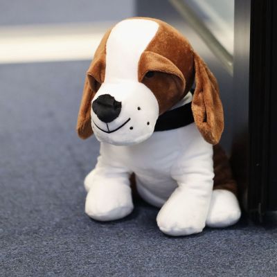Percy the Puppy Weighted Animal Doorstop