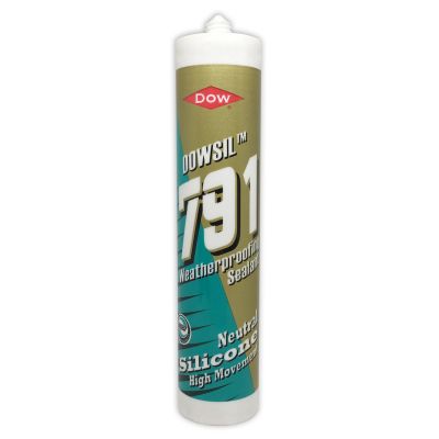 Dowsil 791 Weatherproofing Sealant - Black (310ml Cartridge)