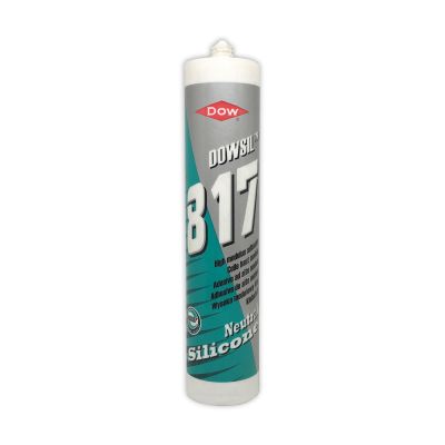 Dowsil 817 Mirror Adhesive - White (310ml Cartridges)