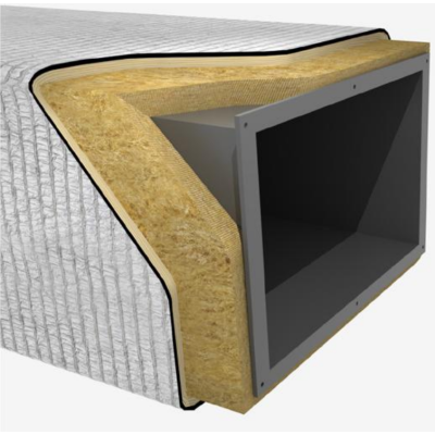 Siderise DWX Acoustic Duct Wrap Class 0 Barrier
