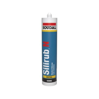 Soudal Silirub N - Neutral Cure Building Silicone Sealant (300ml)