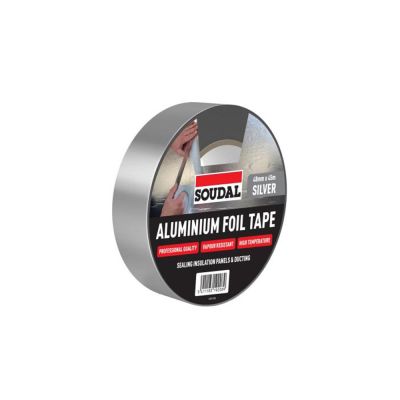 Soudal Aluminium Foil Tape - Silver (45m)