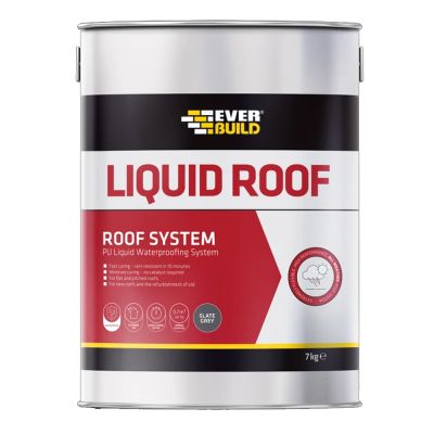 Everbuild Aquaseal Liquid Roof - Grey (21KG)