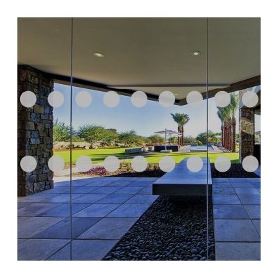 Solarshade 1.2M Roll Circular Manifestation Safety Film for Glass