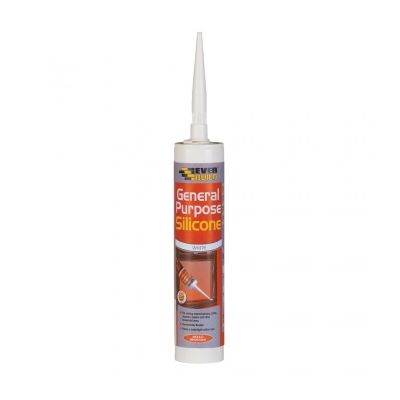 Everbuild General Purpose Silicone - Clear (280ml)