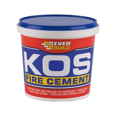 Everbuild Kos Fire Cement - Buff (1kg)