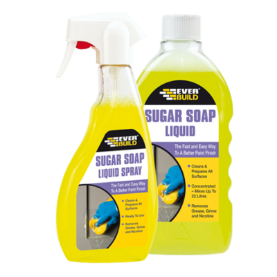 Everbuild Sugar Soap Liquid - Trigger Spray (500ml)
