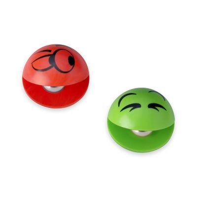 Adhesive Face Paper Holders - Red/Green (Set of 2) | F2142