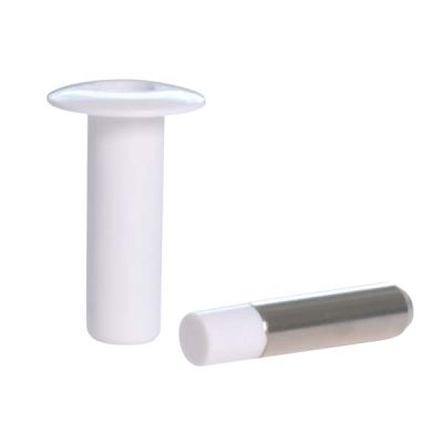 Fantom Magnetic Door Stop - White