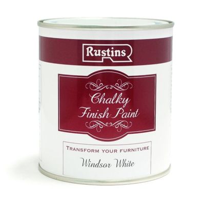 Rustins Quick Dry Chalky Finish Paint - Georgian Grey (250ml) | R1037