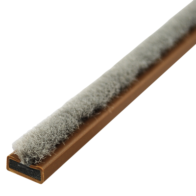 Self Adhesive Intumescent Fire and Smoke Seals - Brown (10mm x 4mm 1.05mtr Length)