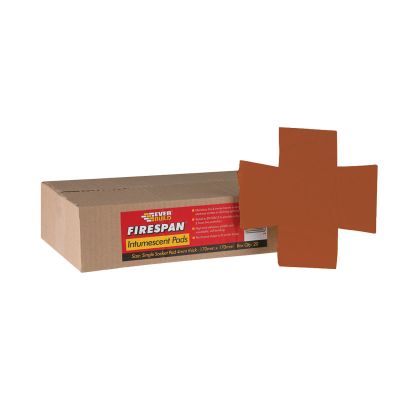 Everbuild FireSpan Intumescent Pads -Double