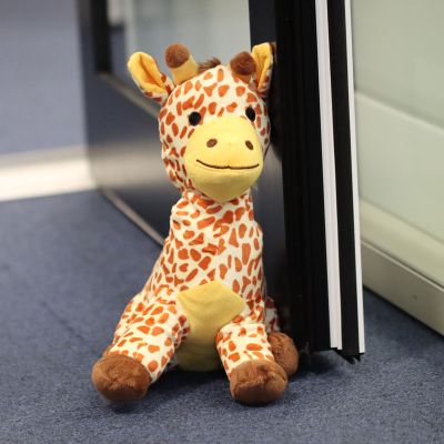 Geoffrey the Giraffe Weighted Animal Doorstop