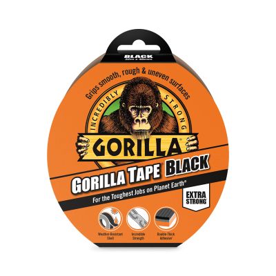 Gorilla Tape - Black (32m Roll) | G6028