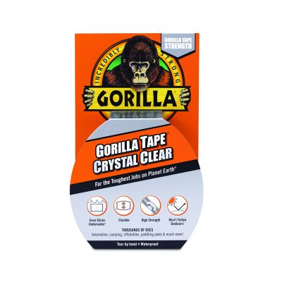 Gorilla Tape - Crystal Clear (8m Roll) | G6032