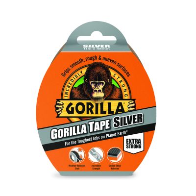 Gorilla Tape - Silver (11m Roll) | G6029