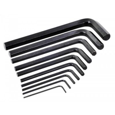 Rolson 10pc Hex Key Set (1.5mm - 10mm)