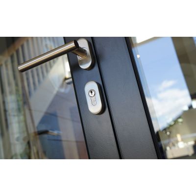 316 Stainless Steel Oval Escutcheon / Key Lock Cover 