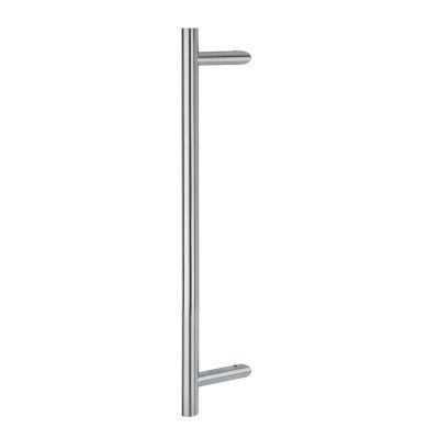 HOPPE Arrone Cranked T-Bar Pull Handle for Glass Door - Stainless Steel Grade 316