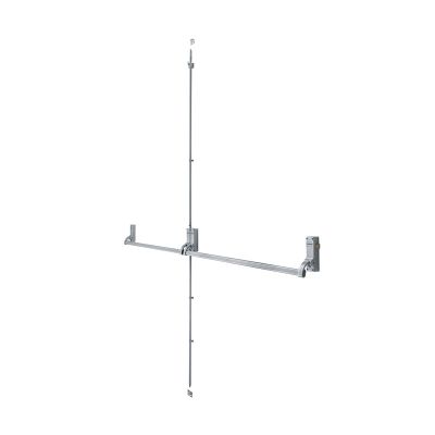 HOPPE Arrone Double Rebated Combination Unit - Silver