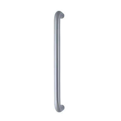 HOPPE Arrone D-Shaped Bolt Through Pull Handle - Grade 304 Stainless Steel Antimicrobial 