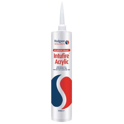 Hodgson FR Intufire Acrylic Silicone Sealant - Grey (310ml)