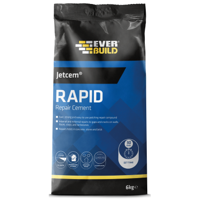 Everbuild Jetcem Rapid Repair Cement (6kg)