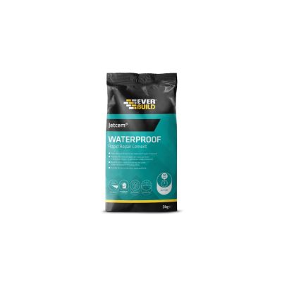 Jetcem Waterproof Rapid Repair Cement - Grey (3kg)