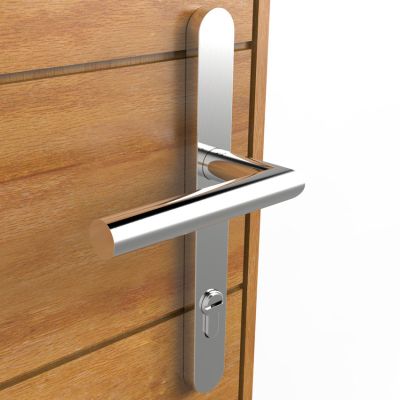 Multipoint Door Handle Pair - Marine Grade Stainless Steel (Dual Sprung)