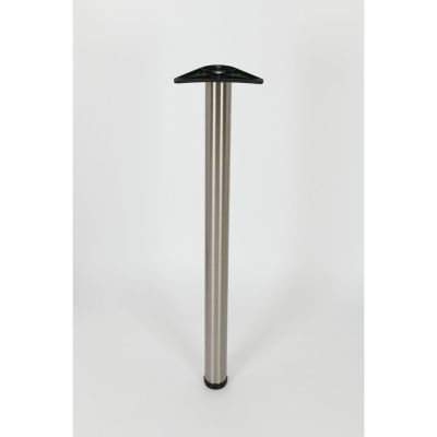 Rothley Table and Worktop Support Leg - Stainless Steel (60mm X 870mm)