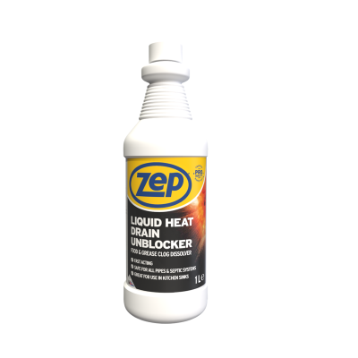 Zep Liquid Heat Drain Unblocker (1L) | Z1005