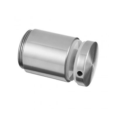 Glass Adapter Round Profile - Grade 304 - 30mm, 12mm - 25.52mm